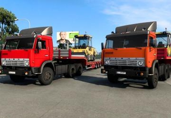 КамАЗ-5410 [HQ]версия 29.11.21 для Euro Truck Simulator 2 (v1.42.x, 1.43.x)