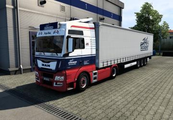 Комбо скин Peet Beekenkampверсия 1.0 для Euro Truck Simulator 2 (v1.42.x)