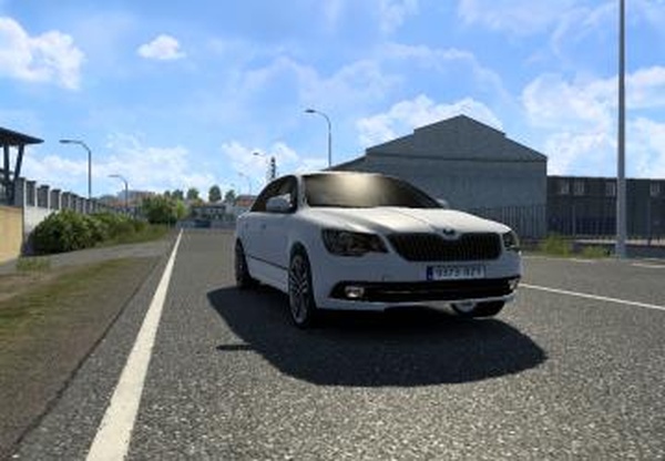 Skoda Superbверсия 1.0 для Euro Truck Simulator 2 (v1.42.x, 1.43.x)