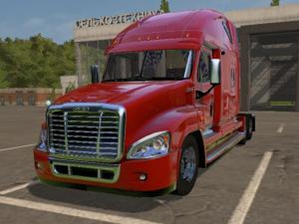 Freightliner Cascadiaверсия 1.0.0.0 для Farming Simulator 2017