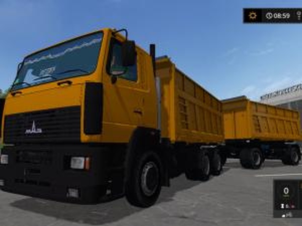 МАЗ-6501версия 1.0.0.0 для Farming Simulator 2017