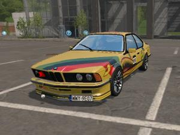 BMW M635CSi (E24)версия 1.0 для Farming Simulator 2017