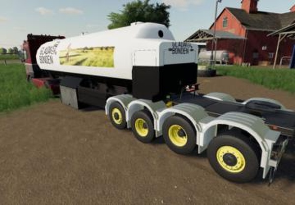 Happy Farmer Milk Trailersверсия 1.0 для Farming Simulator 2019 (v1.7x)