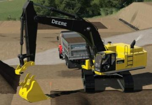 John Deere 670g Lcверсия 1.0 для Farming Simulator 2019 (v1.7x)