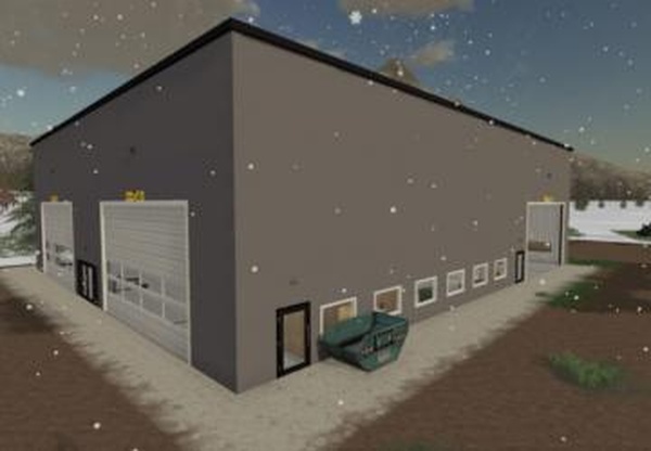 Large Mechanic Shopверсия 1.0 для Farming Simulator 2019 (v1.7x)