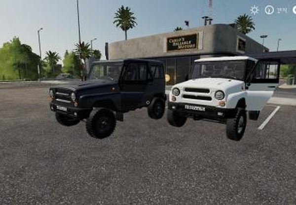 УАЗ Hanterверсия 4.0 для Farming Simulator 2019 (v1.7.1.0)