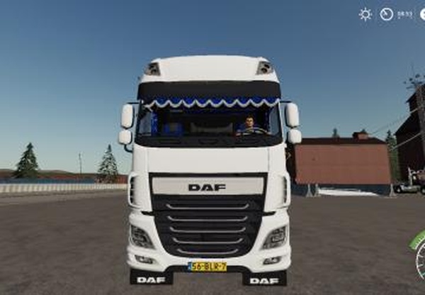 DAF 106 XF Super Space Cab 460 с реальной озвучкойv1.1 для Farming Simulator 2019 (v1.7)