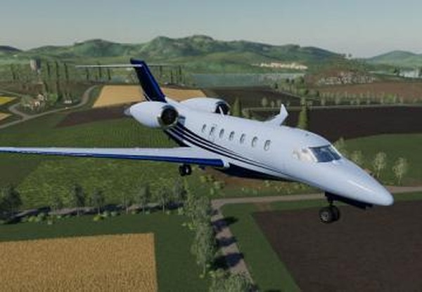 Learjet 75версия 1.0.0.0 для Farming Simulator 2019 (v1.7.x)