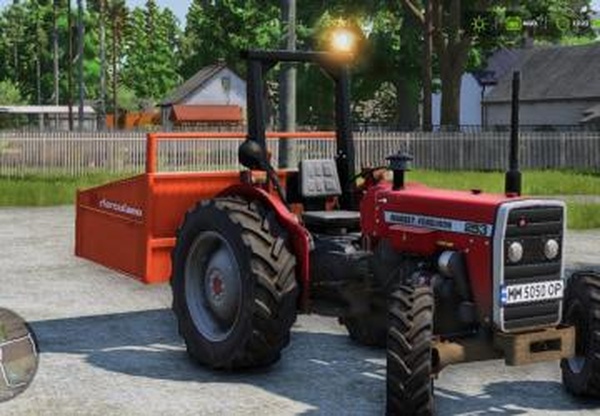 Herculano 3-point trailerверсия BETA для Farming Simulator 2025