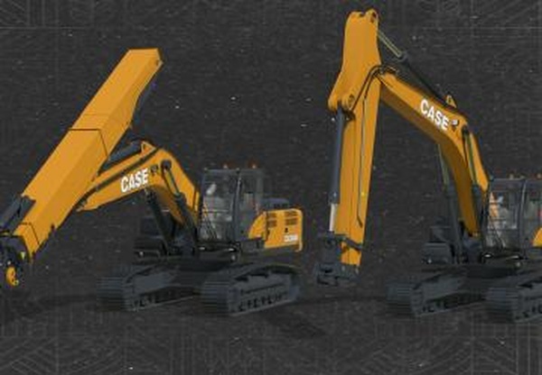 Case CX350Dверсия 1.1.0.0 для Farming Simulator 2025 (v1.11)