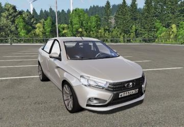Lada Vestaверсия 1.0 для BeamNG.drive (v0.20)