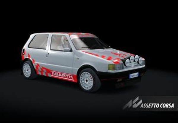 Fiat Uno Turbo MK2 GrAверсия 1.6.1 для Assetto Corsa