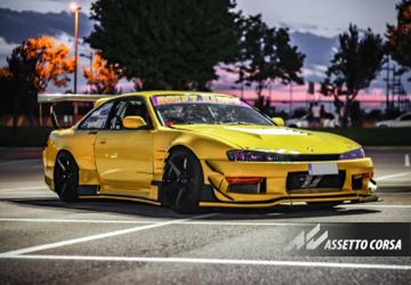 DK Nissan S14 Alberto Recueroверсия 3.1 для Assetto Corsa