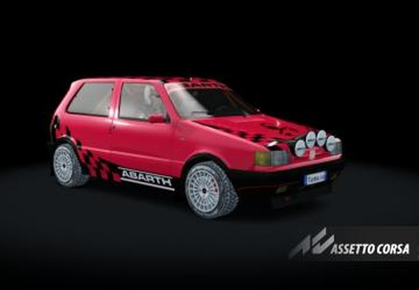 Fiat Uno Turbo MK2 GrA 3версия 1.6.1 для Assetto Corsa