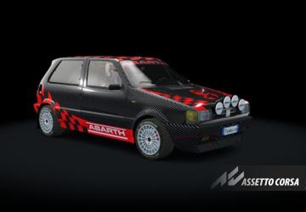 Fiat Uno Turbo MK2 GrA 2версия 1.6.1 для Assetto Corsa