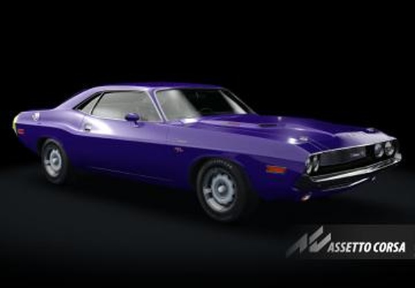 Dodge Challenger 1970версия 1.0 для Assetto Corsa