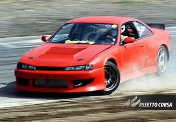 DK Nissan 200SX S14 Joan Tioверсия 1.0 для Assetto Corsa