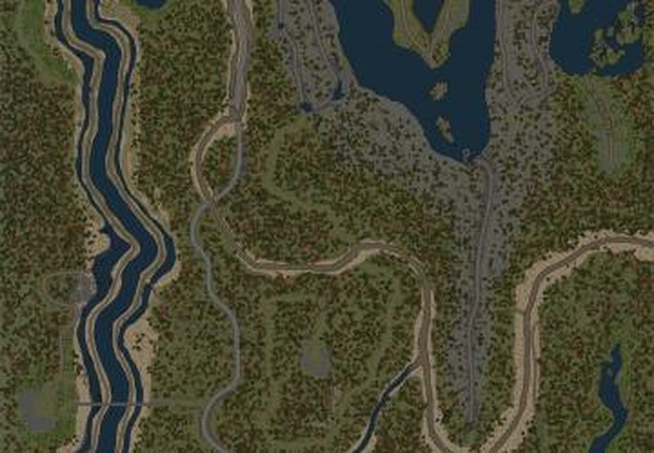 Карта «Наступила осень»версия 1 для Spintires: MudRunner (v10.06.19)