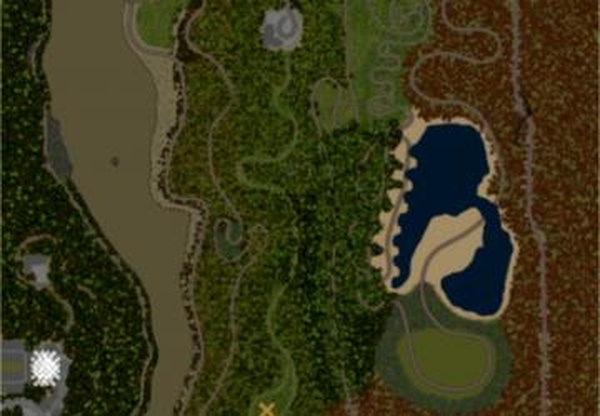 Карта «Ravine»версия 1.0 для Spintires: MudRunner (v14.08.19)