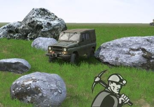 Камни 02версия 2 для Spintires: MudRunner (v10.06.19)