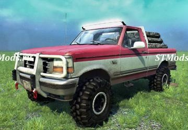 1992 Ford F150 Ol’ Red MkIIверсия 1.0 для Spintires: MudRunner (v14.08.19)