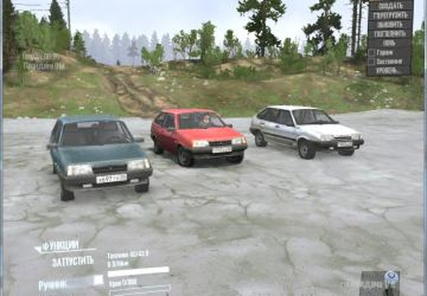 Ваз-2108-99версия 10.06.19 для Spintires: MudRunner (v10.06.19)