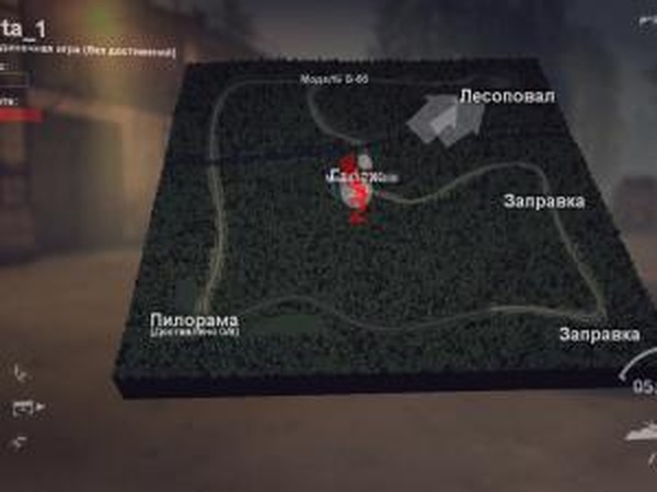 Карта «Село Рябково»версия 1.1 для SpinTires (v03.03.16)
