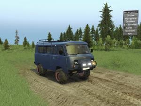 Уаз-2206версия 1.1 для SpinTires (v03.03.16)