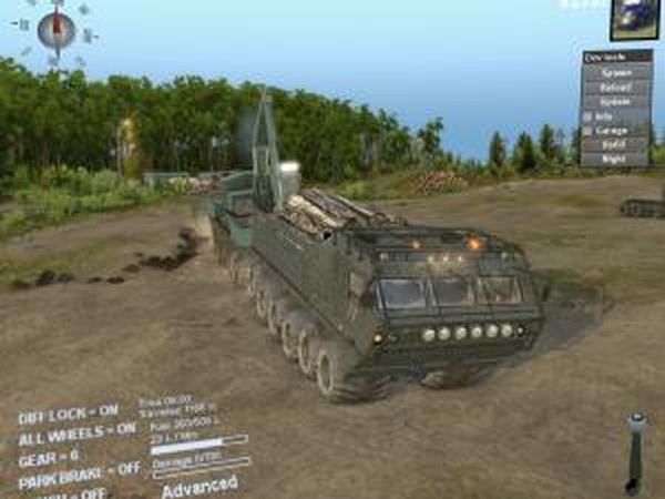 ДТ-30 «Витязь»версия 1.3 для SpinTires (v03.03.16)