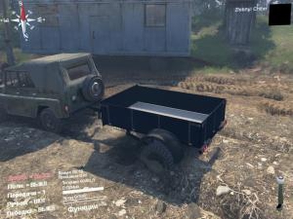 Прицепы для всех: прицеп с грузом от Volkswagen Touaregv1.0 для SpinTires (v03.03.16)