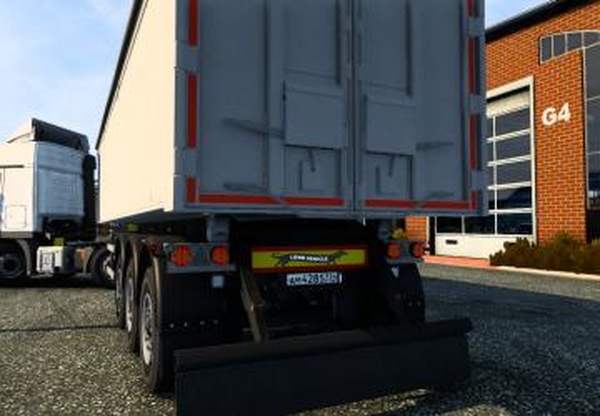 Личные номера для самосваловверсия 1.0 для Euro Truck Simulator 2 (v1.43.x)
