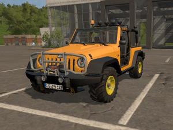 Jeep Wranglerверсия 1.0 для Farming Simulator 2017