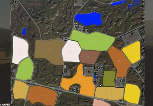 Карта «Eledan»версия 2.0.0.0 для Farming Simulator 2019 (v1.6.x)