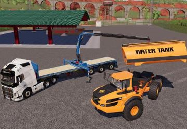 Volvo AG-40 Tankверсия 1.0 для Farming Simulator 2019 (v1.7.x)