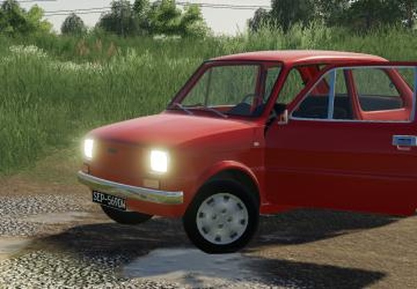 Fiat 126pверсия 1.0.0.0 для Farming Simulator 2019 (v1.7.x)