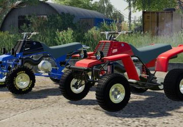 Yamaha Banshee ATV 1987версия 1.0.0.0 для Farming Simulator 2019 (v1.7.x)