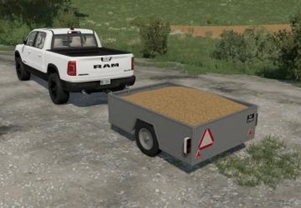 2-wheel trailerверсия 1.0.0.0 для Farming Simulator 2022