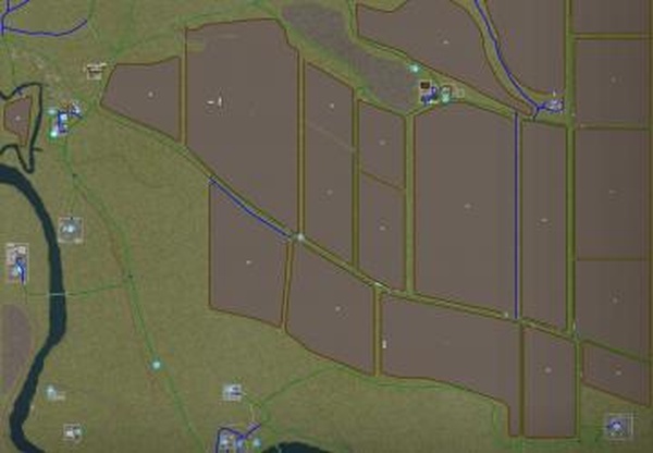 Сеть маршрутов AD для карты «Красный Яр».v1.0.1.0 для Farming Simulator 2022 (v1.13.1.1)