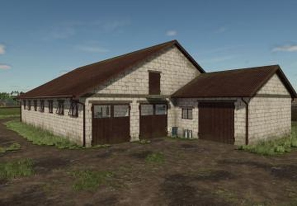 Big Cow Barnверсия 1.0.0.0 для Farming Simulator 2025