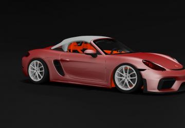 Porsche 718 Boxsterверсия 2.0 для BeamNG.drive (v0.20)
