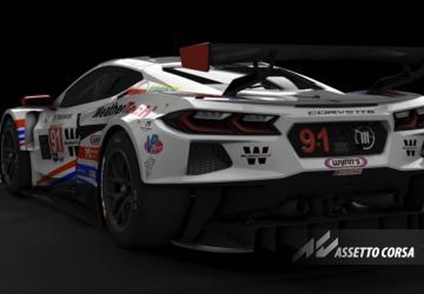 IMSA 2025 | #91 Trackhouse by TF Sport | URD Michigan GTDv1.0 для Assetto Corsa