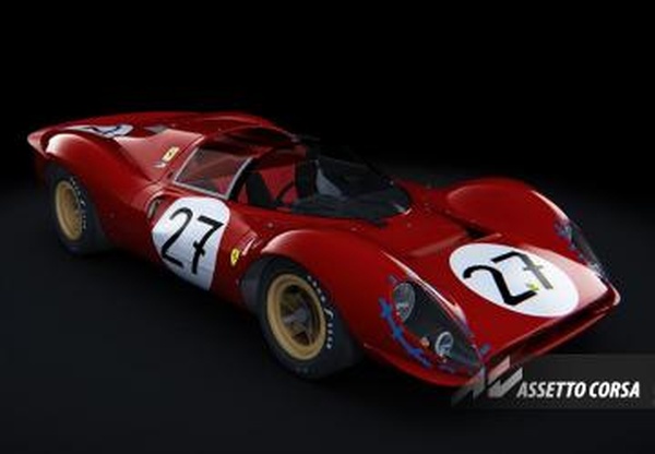 #27 N.A.R.T Ferrari 330 P4 - Le Mans 1966v0.9 для Assetto Corsa