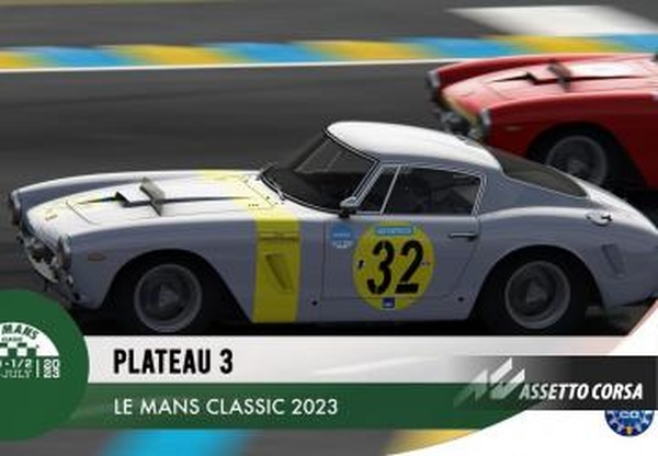 2023 Le Mans Classic Plateau 3версия 1.1 для Assetto Corsa