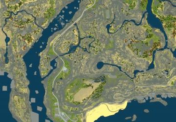 Карта «La Luna 19: v1, Coastline»версия 06.10.19 для Spintires: MudRunner (v14.08.19)