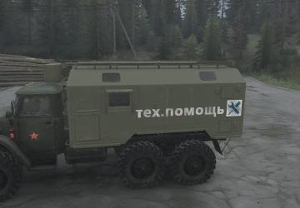 Текстура кунга «Техпомощь 2»версия 1.0 для Spintires: MudRunner (v14.08.19)