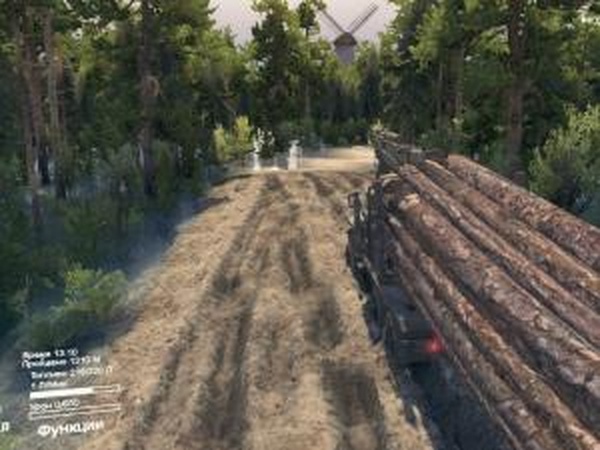 Карта «Намеренный слив»версия 1.0 для SpinTires (v03.03.16)