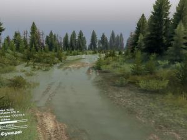 Карта  «Стримчанское»версия 1.0 для SpinTires (v03.03.16)