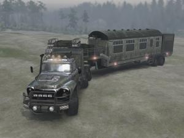 Зил-133 «Аллигатор»версия 1.5 для SpinTires (v03.03.16)