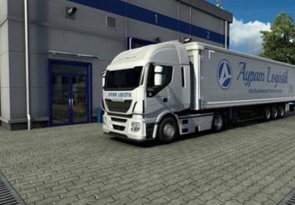 Комбо скин Aypam Logistikверсия 1.0 для Euro Truck Simulator 2 (v1.42.x)