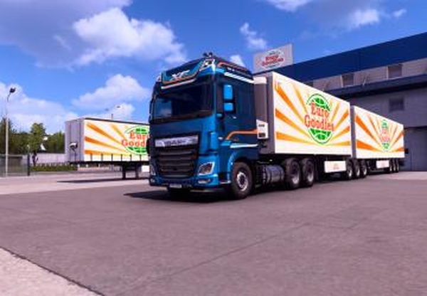 DAF Trucks Brazilian Styleверсия 1.6 для Euro Truck Simulator 2 (v1.42.x, 1.43.x)